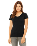 Bella + Canvas B8413 Women's Triblend Short Sleeve Tee Back Thumbnail