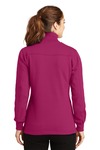 Sport-Tek LST253 Ladies 1/4-Zip Sweatshirt Back Thumbnail
