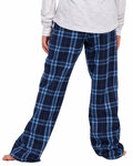 boxercraft by6624 youth polyester flannel pant Back Thumbnail