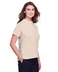 UltraClub UC105W Women's Lakeshore Stretch Cotton Performance Polo Side Thumbnail
