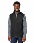 north end ne714 men's aura sweater fleece vest Front Thumbnail