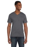 anvil 982 lightweight v-neck t-shirt Side Thumbnail