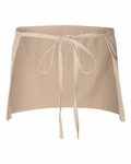 Q-Tees Q2115 Waist Apron with Pockets Back Thumbnail