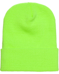 Yupoong 1501 Adult Cuffed Knit Beanie Front Thumbnail