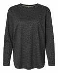 LAT L3508 Ladies' Relaxed  Long Sleeve T-Shirt Front Thumbnail
