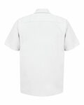 Red Kap SP24 Short Sleeve Industrial Work Shirt Back Thumbnail