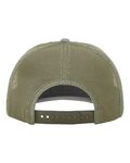 Richardson 112WF Oil Cloth Trucker Cap Back Thumbnail