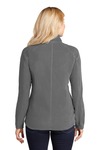 Port Authority L223 Ladies Microfleece Jacket Back Thumbnail