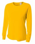 A4 NW3002 Ladies' Long Sleeve Cooling Performance Crew Shirt Front Thumbnail