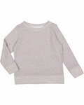 lat 2279 youth french terry long sleeve crewneck sweatshirt Front Thumbnail