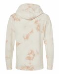 Independent Trading Co. PRM4500TD Unisex Midweight Tie-Dyed Hooded Sweatshirt Back Thumbnail