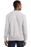sport-tek stf280 super heavyweight crewneck sweatshirt Back Thumbnail