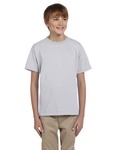 Hanes 5370 Youth EcoSmart ® 50/50 Cotton/Poly T-Shirt Front Thumbnail