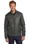 port authority j850 packable puffy jacket Front Thumbnail