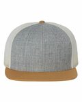 Richardson R511 Wool Blend Flat Bill Trucker Cap Front Thumbnail