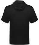 Holloway 222605 Youth Ventura Soft Knit Short Sleeve Hoodie Back Thumbnail