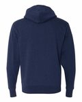 independent trading co. exp90shz unisex sherpa-lined hooded sweatshirt Back Thumbnail