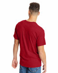 hanes 5180 beefy-t ® - 100% cotton t-shirt Back Thumbnail