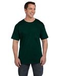 Hanes 5190P Adult Beefy-T® with Pocket Front Thumbnail
