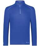 Holloway 222240 Youth 1/4 Zip Pullover Powered by Coolcore® Front Thumbnail