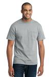 Port & Company PC55P Core Blend Pocket Tee Front Thumbnail