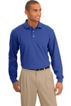 port authority k455ls rapid dry™ long sleeve polo Front Thumbnail