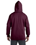 Hanes F280 Ultimate Cotton ® - Full-Zip Hooded Sweatshirt Back Thumbnail