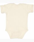 Rabbit Skins 4400 Infant Baby Rib Bodysuit Back Thumbnail