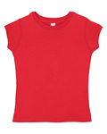 Rabbit Skins 3316 Toddler Girls' Fine Jersey T-Shirt Front Thumbnail