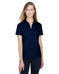 North End 78632 Women's Recycled Polyester Performance Pique Polo Front Thumbnail