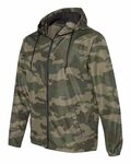 Independent Trading Co. EXP54LWZ Unisex Lightweight Windbreaker Full-Zip Jacket Side Thumbnail