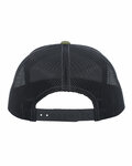 pacific headwear p787 6-panel arch trucker snapback cap Back Thumbnail