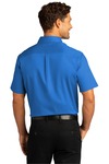 port authority w809 short sleeve superpro ™ react ™ twill shirt Back Thumbnail