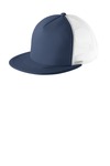 District DT624 Flat Bill Snapback Trucker Cap Front Thumbnail