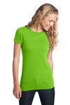 district dt5001 women's fitted the concert tee ® Front Thumbnail