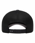 Yupoong 6506 Adult 5-Panel Retro Trucker Cap Back Thumbnail
