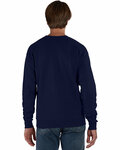 Hanes RS160 Perfect Sweats Crew Sweatshirt Back Thumbnail