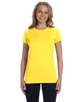 lat 3616 ladies fitted fine jersey tee Front Thumbnail