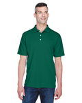 ultraclub 8445 men's cool & dry stain-release performance polo Back Thumbnail