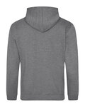 just hoods by awdis jha001 men's midweight college hooded sweatshirt Back Thumbnail