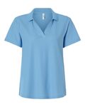 core365 ce106w women's resolve cvc performance pique polo Front Thumbnail