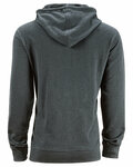 econscious ec5980 unisex hemp hero full-zip hooded sweatshirt Back Thumbnail