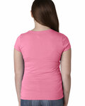 next level n3710 youth girls’ princess t-shirt Back Thumbnail