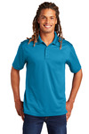 sport-tek st680 posicharge ® micro-mesh polo Front Thumbnail
