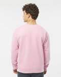 Tultex T340 Fleece Crewneck Sweatshirt Back Thumbnail