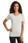 sport-tek lst400 ladies posicharge ® tri-blend wicking scoop neck raglan tee Front Thumbnail