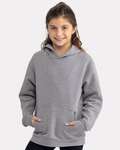 next level 9113 youth fleece pullover hooded sweatshirt Front Thumbnail