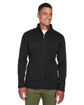 devon & jones dg793 men's bristol full-zip sweater fleece jacket Front Thumbnail
