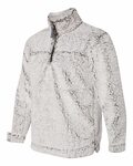 boxercraft q10 unisex sherpa fleece quarter-zip pullover Side Thumbnail
