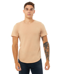 Bella + Canvas 3003C Fast Fashion Men's Curved Hem Short Sleeve T-Shirt Back Thumbnail